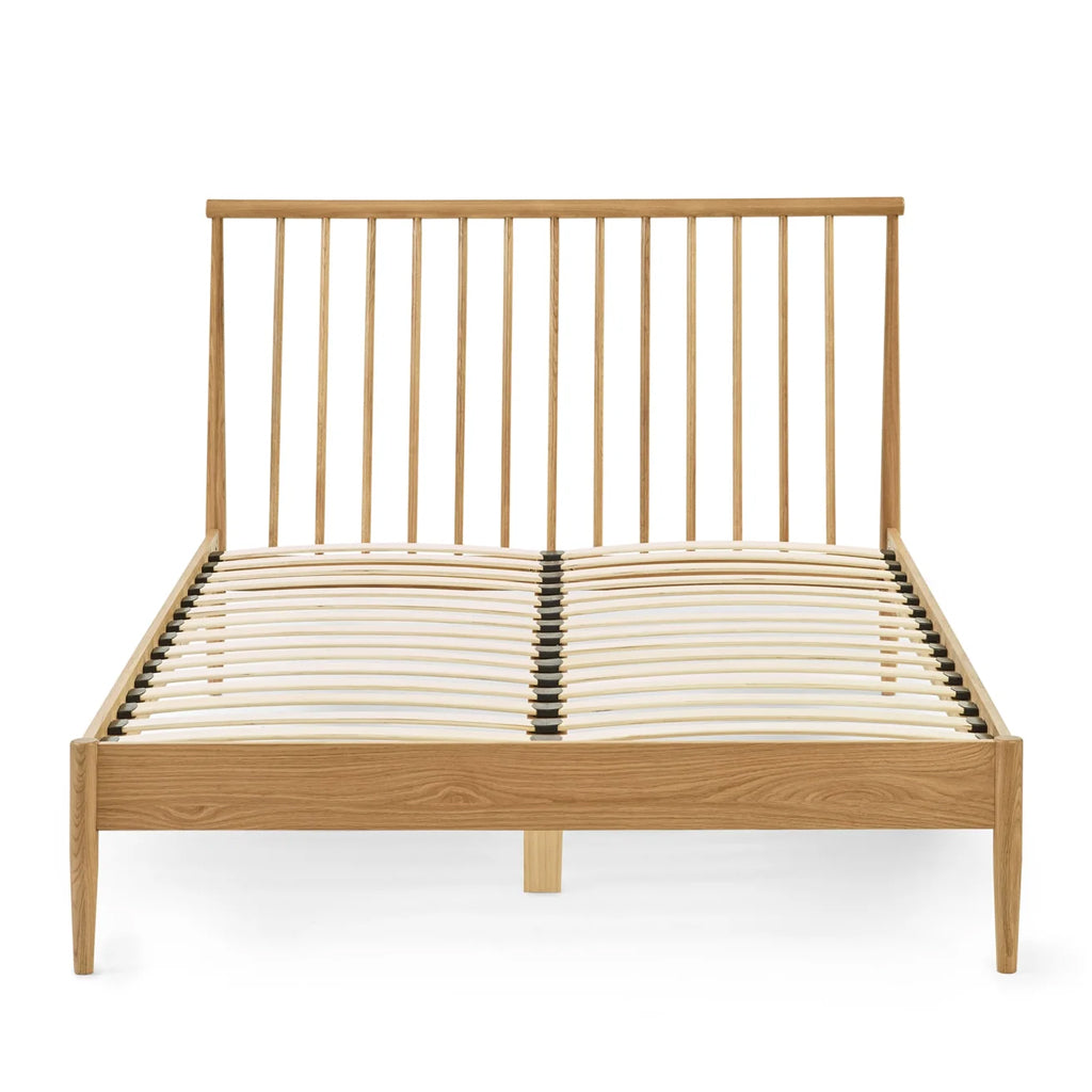 Wooden Spindle Double Bed - Belton