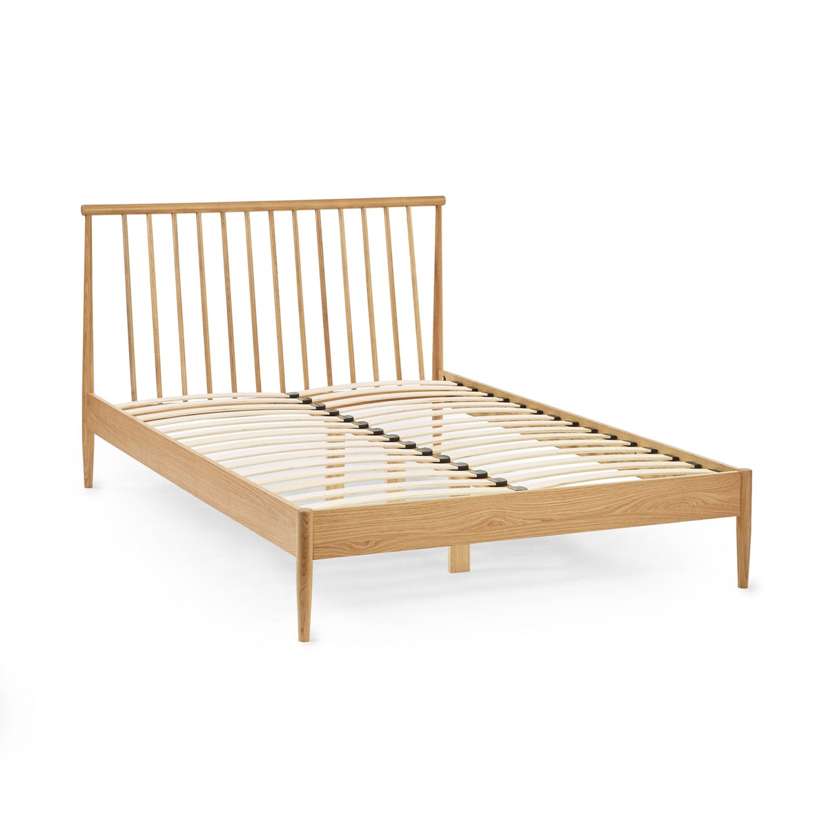 Wooden Spindle Double Bed - Belton