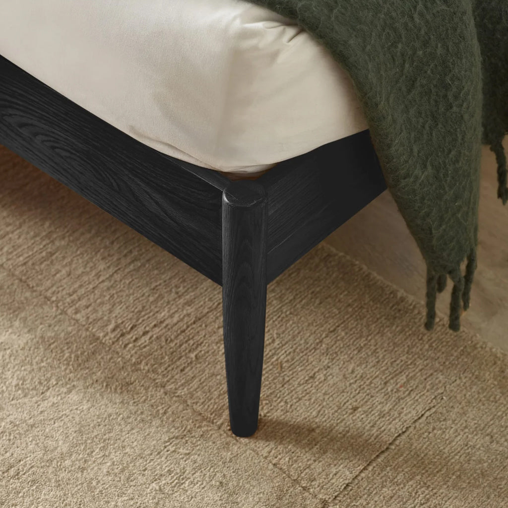 Wooden Spindle Double Bed - Belton