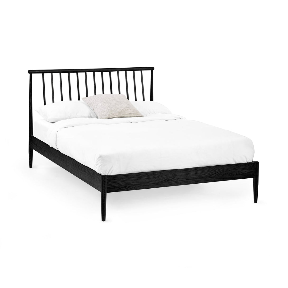 Wooden Spindle Double Bed - Belton