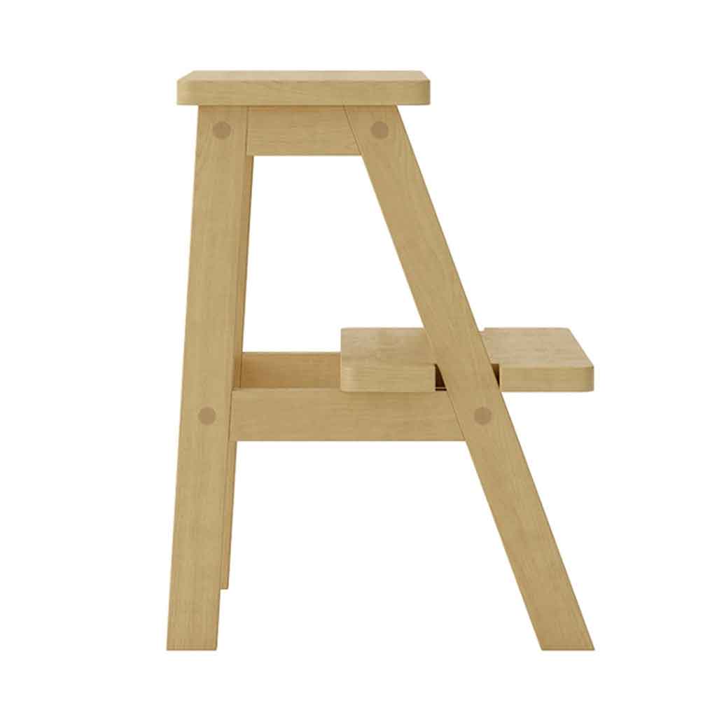 Wooden Stool X-Frame - Addie