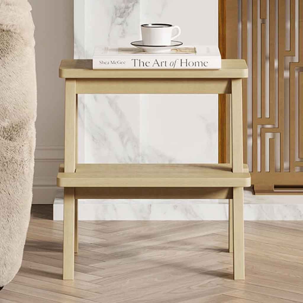 Wooden Stool X-Frame - Addie