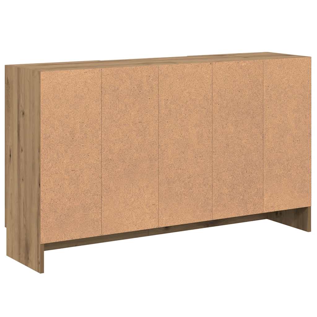 Wooden Storage Cabinet 120cm Wide With 2 Doors - Vantage Home