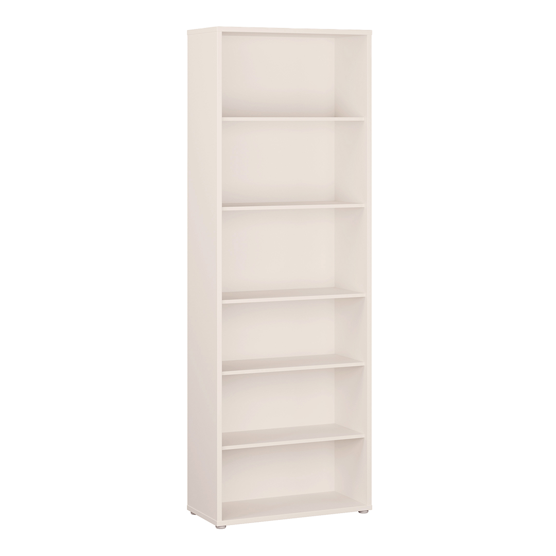 Wooden Tall Bookcase Wide With 5 Shelves - Alice Springs