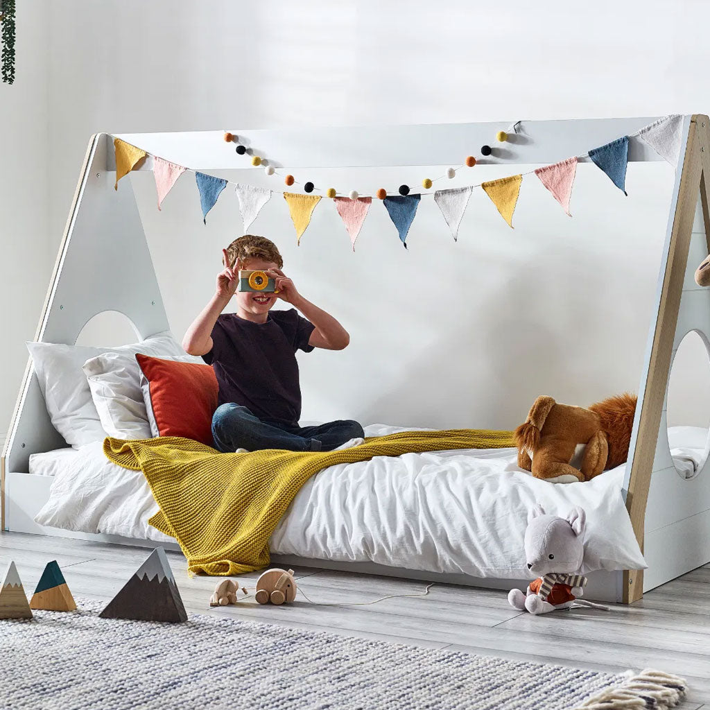 Wooden Tent Bed - Festival