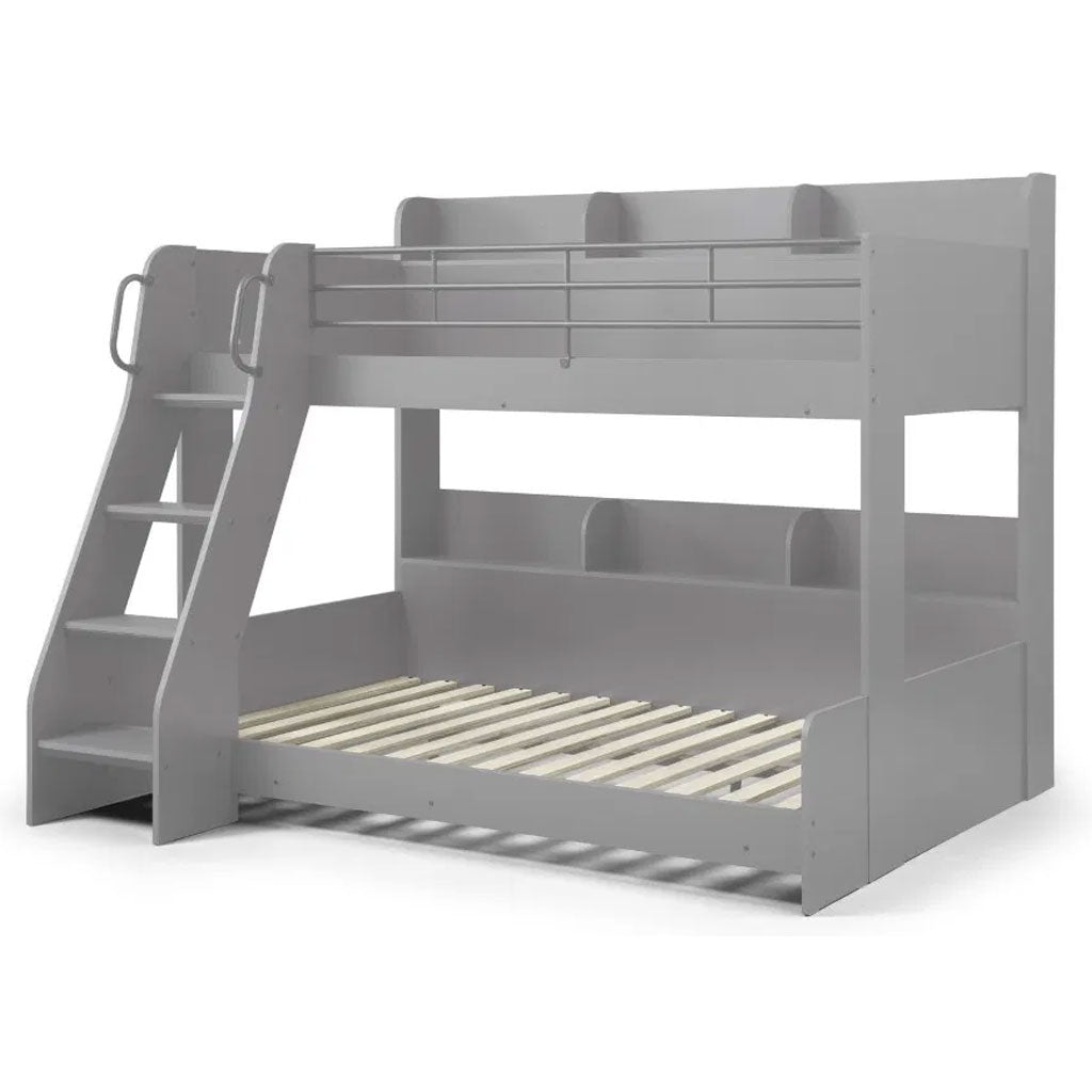 Wooden Triple Sleeper Bunk Bed With Ladder - Domino