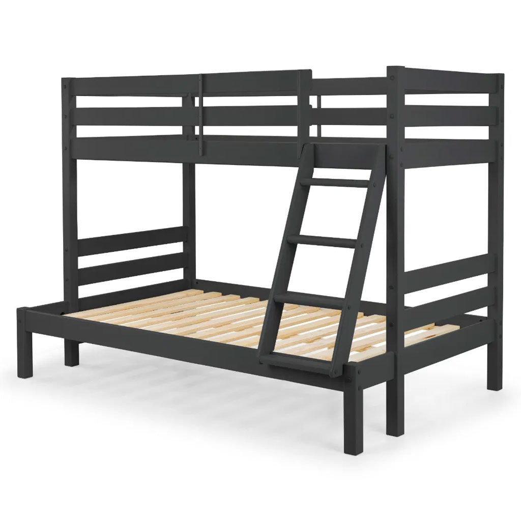 Wooden Triple Sleeper Bunk Bed With Ladder - Merlin