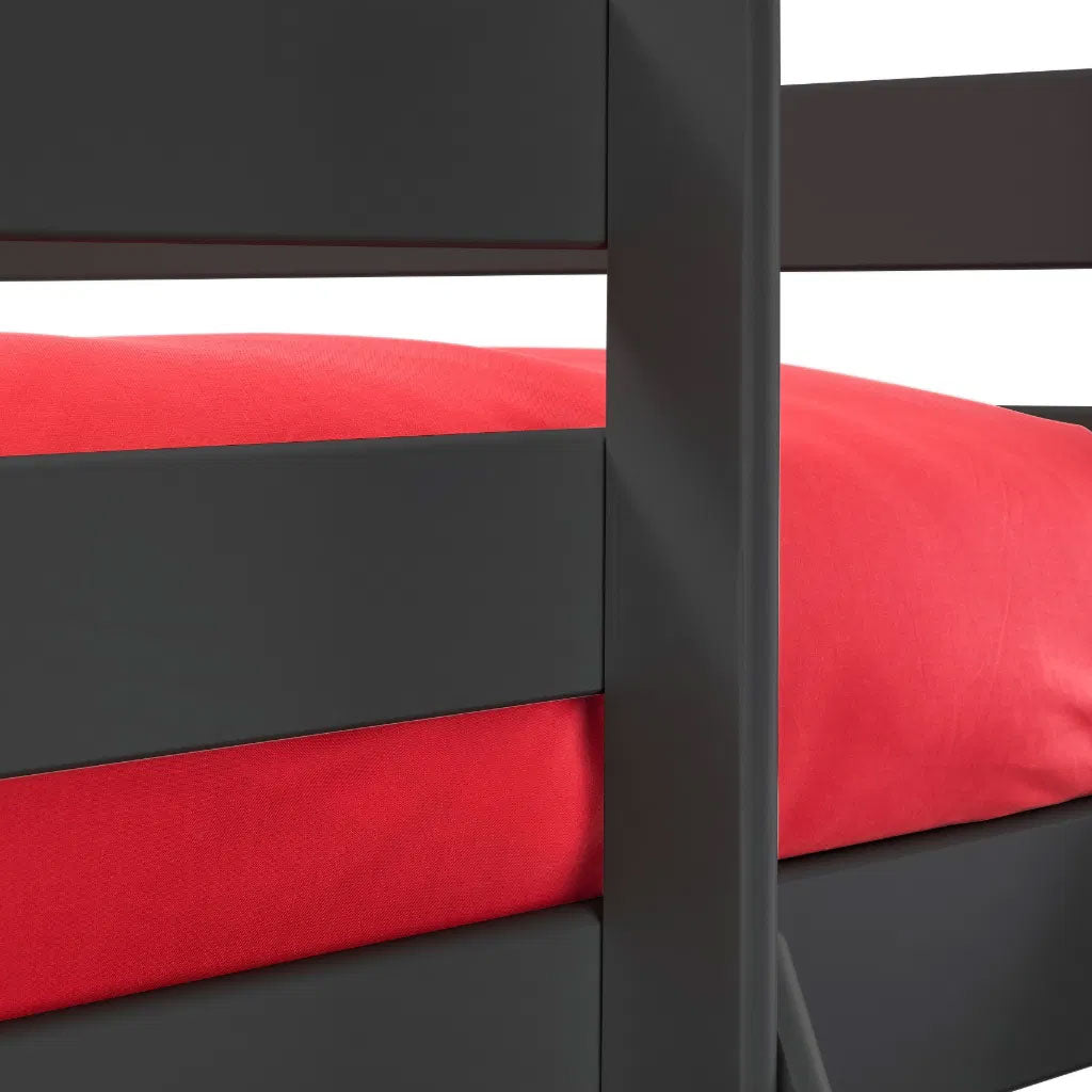 Wooden Triple Sleeper Bunk Bed With Ladder - Merlin