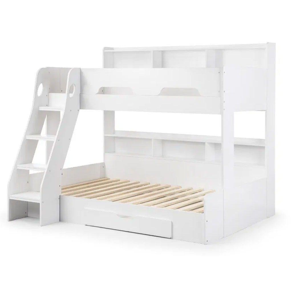 Wooden Triple Sleeper Bunk Bed With Ladder - Orion
