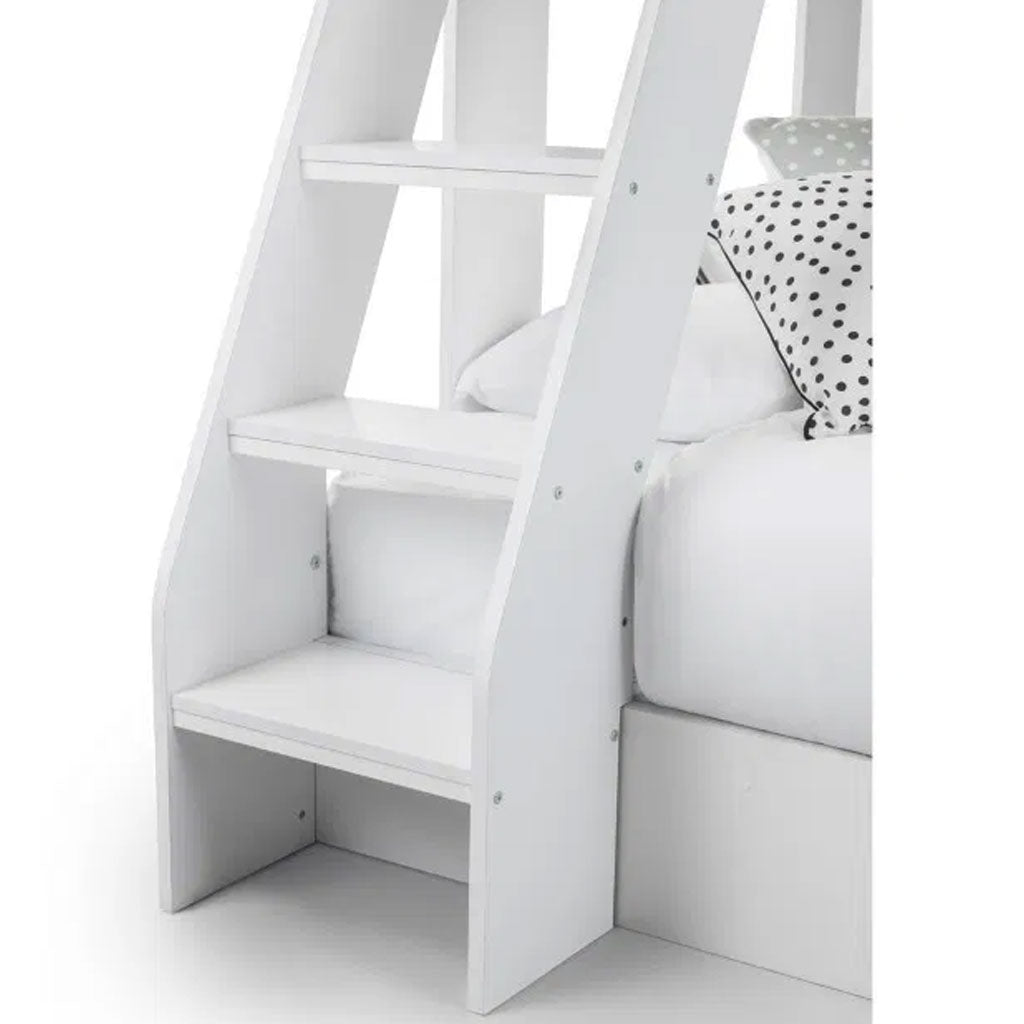 Wooden Triple Sleeper Bunk Bed With Ladder - Orion