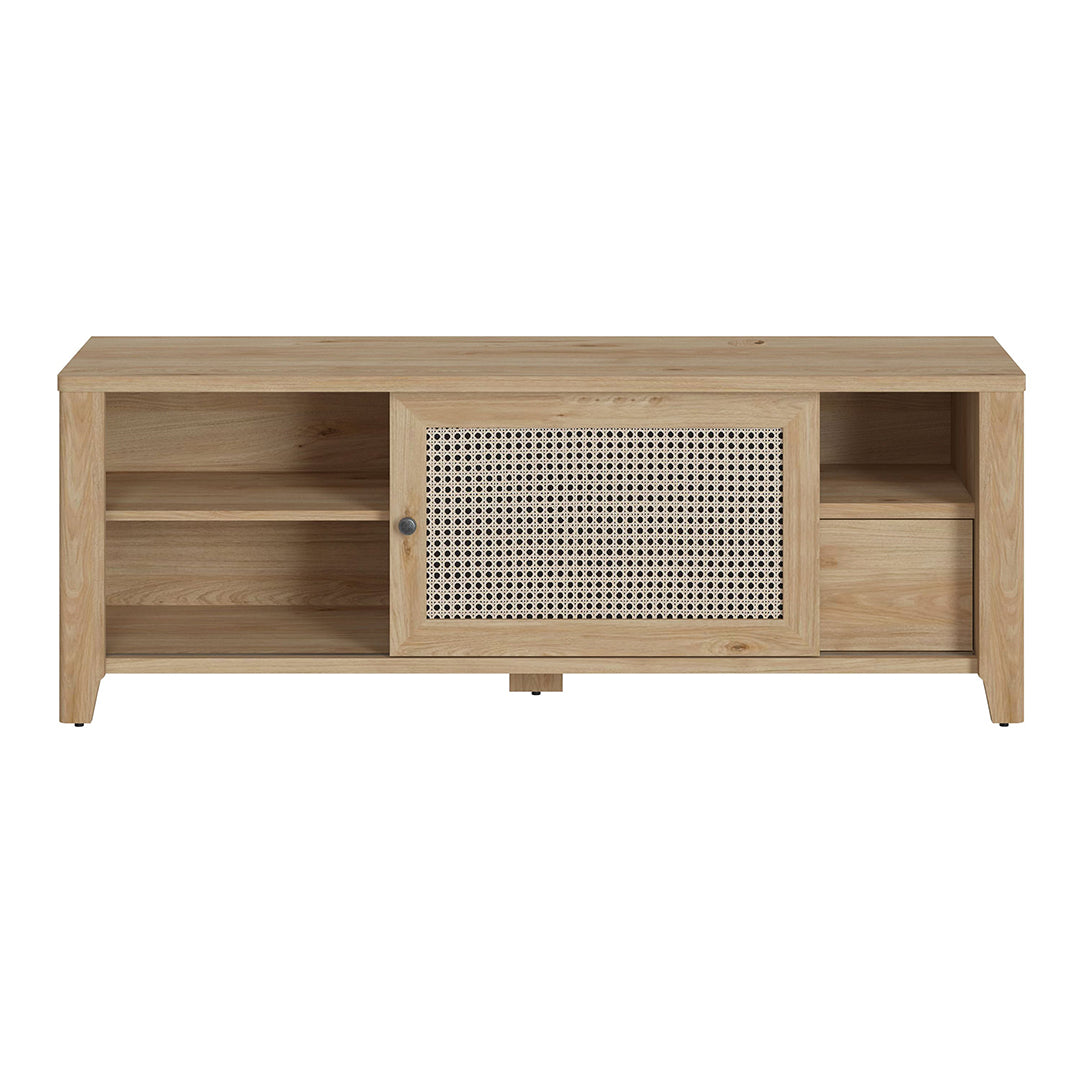 Wooden TV Stand With 1 Sliding Door And 1 Drawer - Cestino
