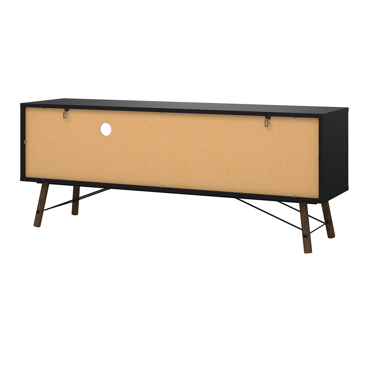 Wooden TV Stand With 1 Door And 1 Drawer - Ry