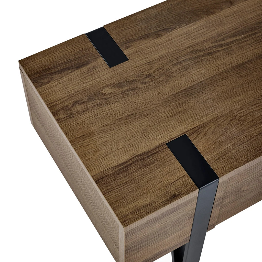 Wooden TV Stand With 1 Drawer - Troy
