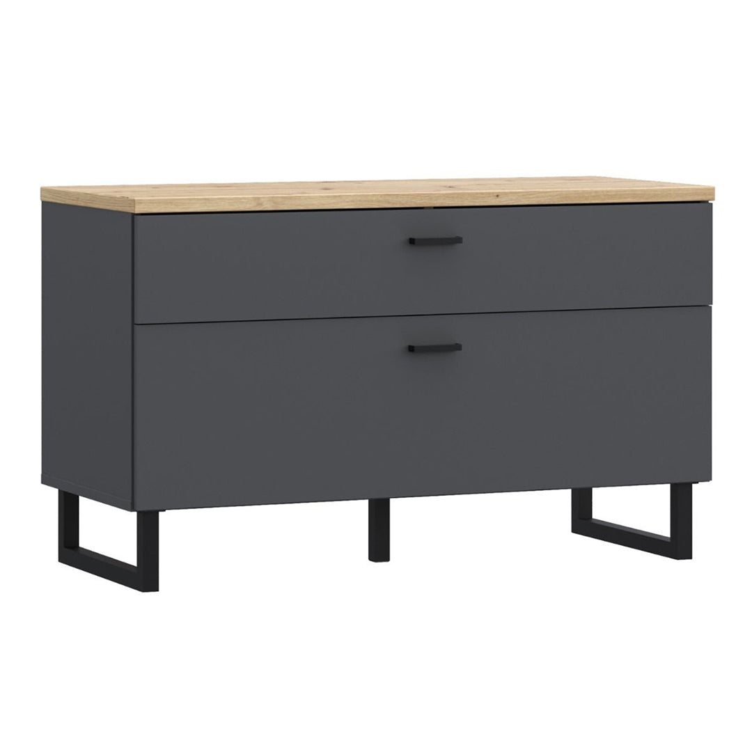 Wooden TV Stand With 1 Flip Door And 1 Drawer - Klara