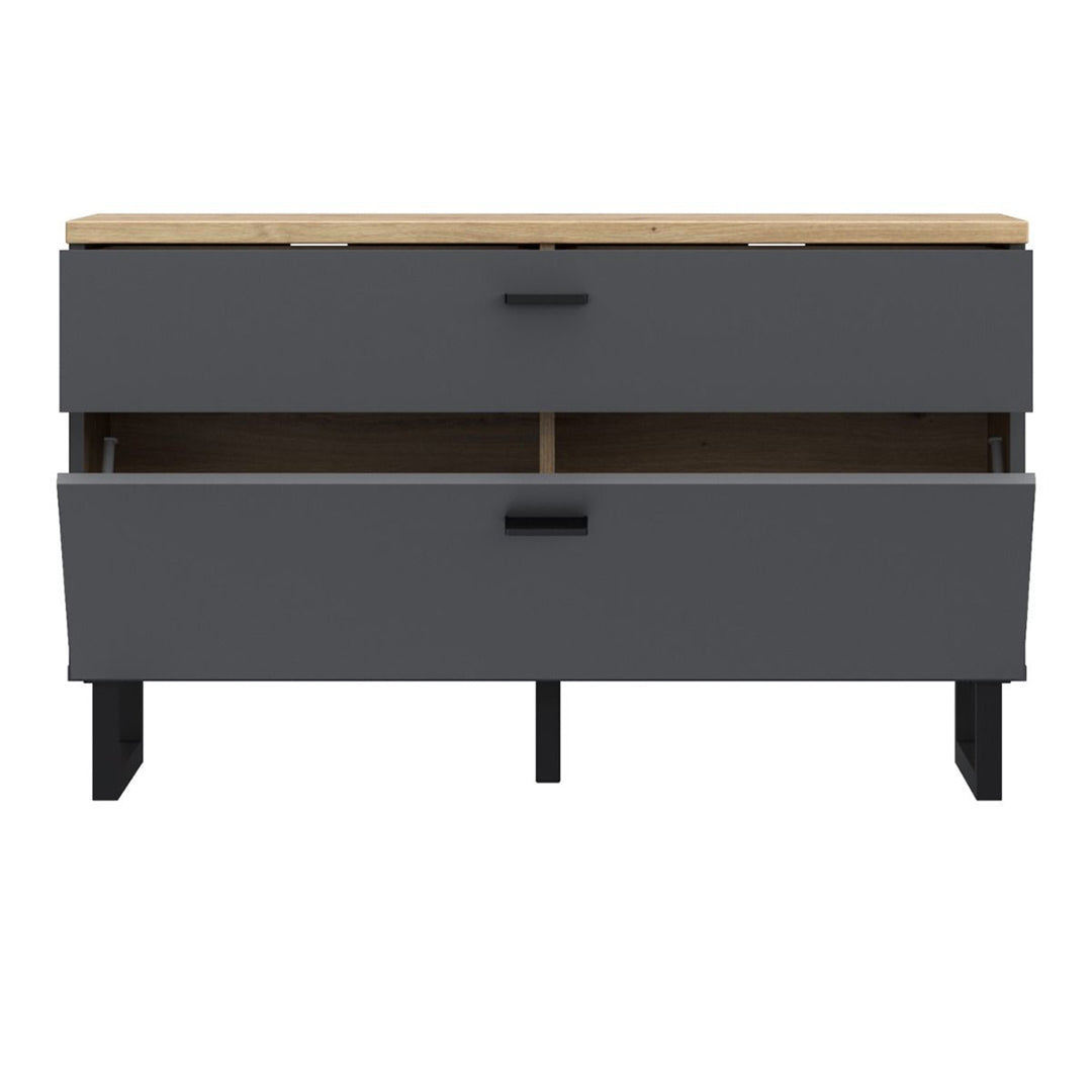 Wooden TV Stand With 1 Flip Door And 1 Drawer - Klara