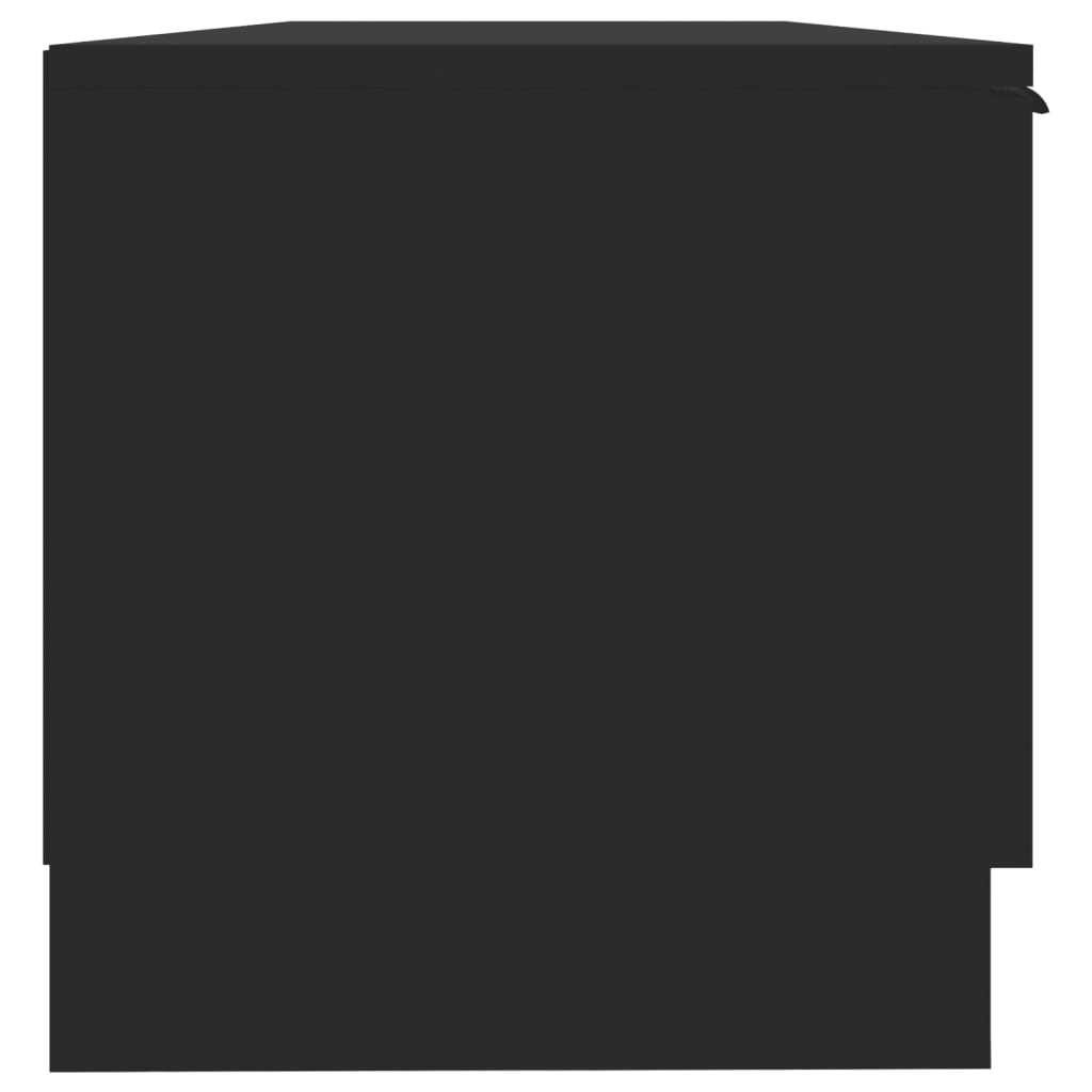 Wooden TV Stand 102cm Wide With 2 Doors - Vantage Home