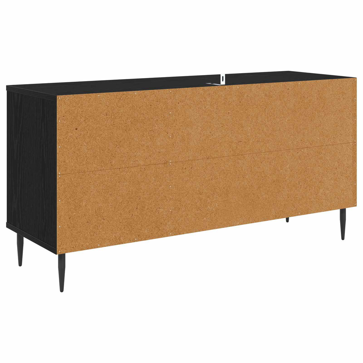 Wooden TV Stand 102cm Wide With 3 Doors And Raised Feet - Ommen