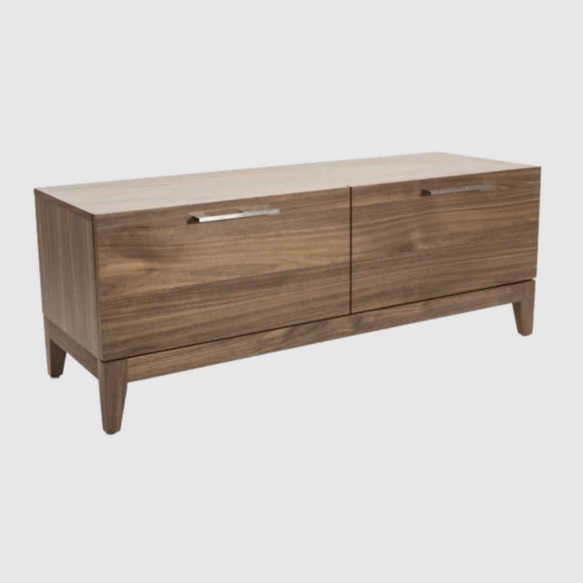 Wooden TV Stand 120cm Wide With 2 Drawers - Peony