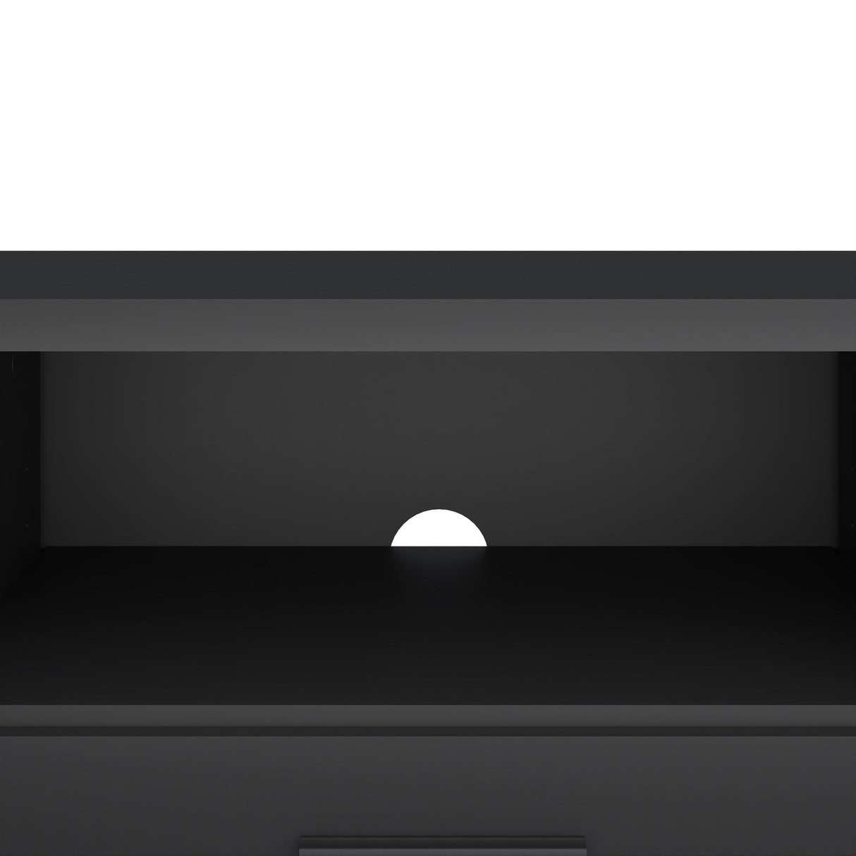 Wooden TV Stand 147cm Wide With 2 Doors And 1 Drawer - Media