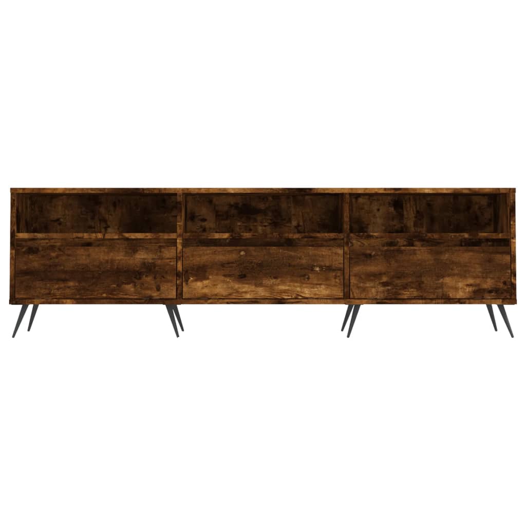 Wooden TV Stand 150cm Wide With 3 Doors - Vantage Home