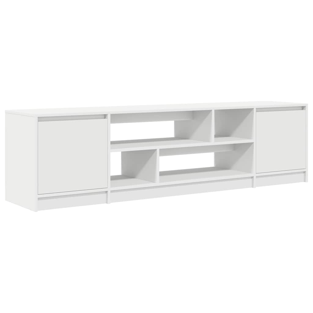 Wooden TV Stand 188.5cm Wide With 2 Doors - Vantage Home