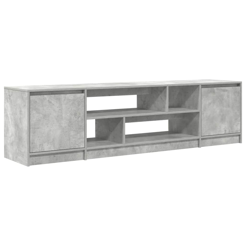 Wooden TV Stand 188.5cm Wide With 2 Doors - Vantage Home