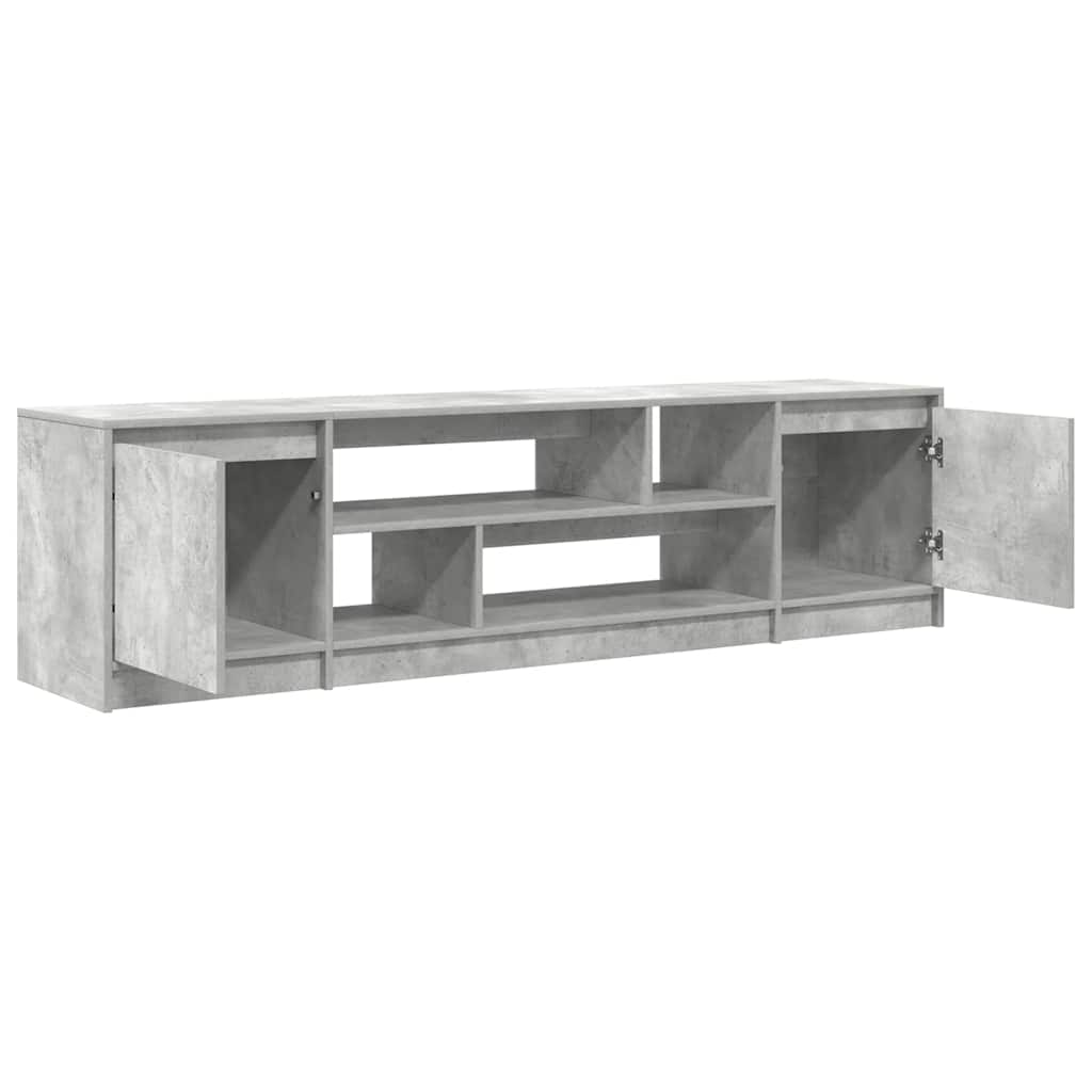 Wooden TV Stand 188.5cm Wide With 2 Doors - Vantage Home