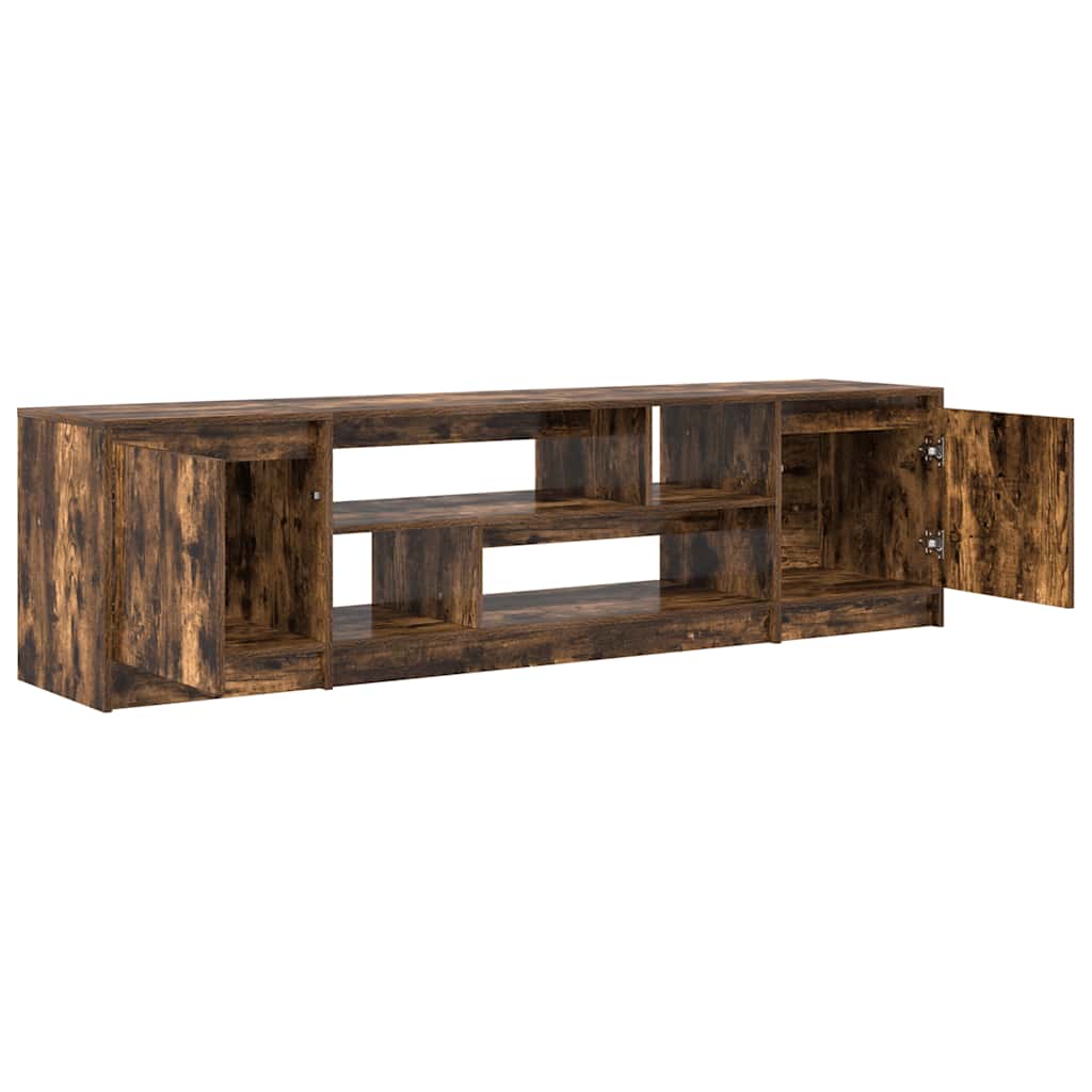 Wooden TV Stand 188.5cm Wide With 2 Doors - Vantage Home