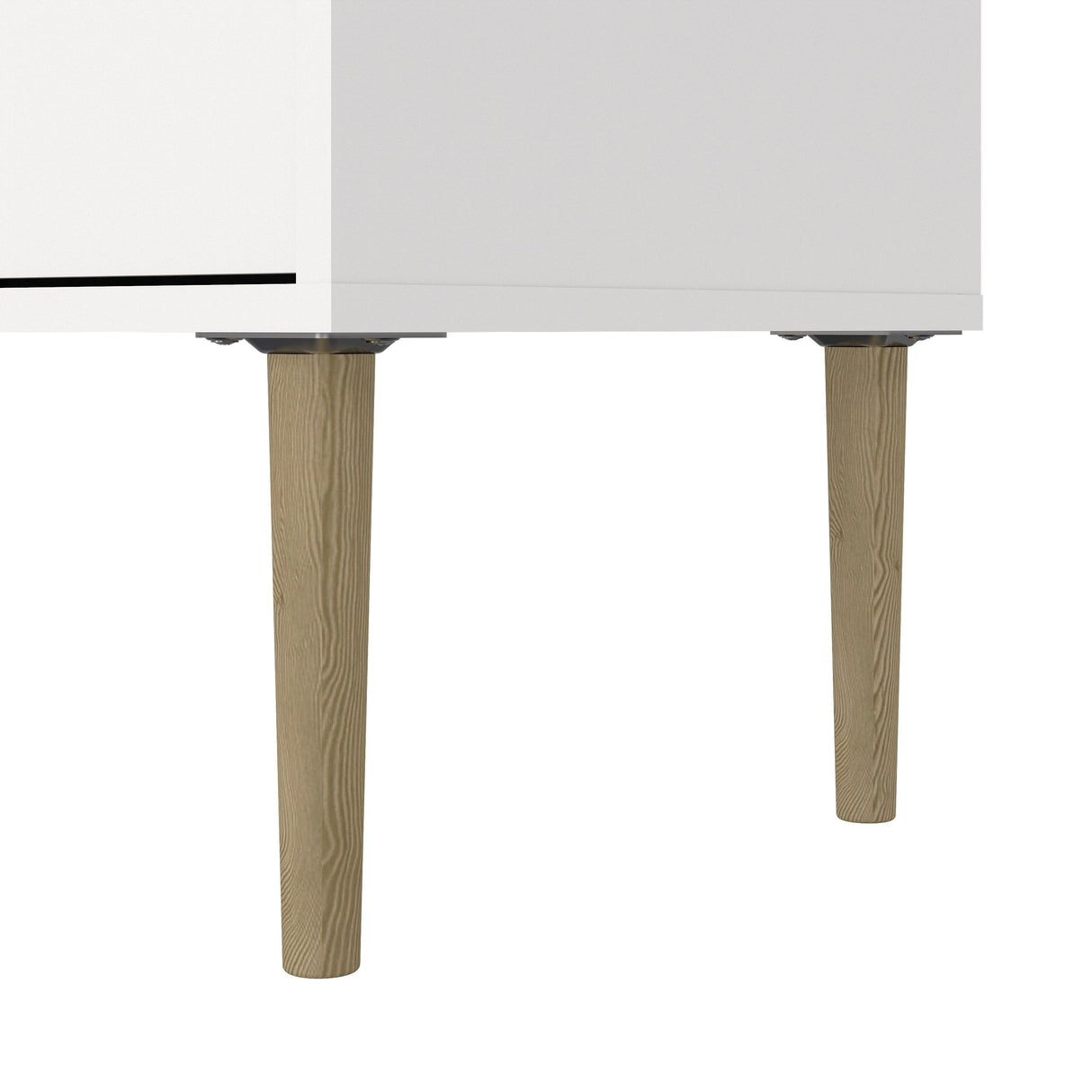 Wooden TV Stand With 2 Doors And 1 Drawer - Media