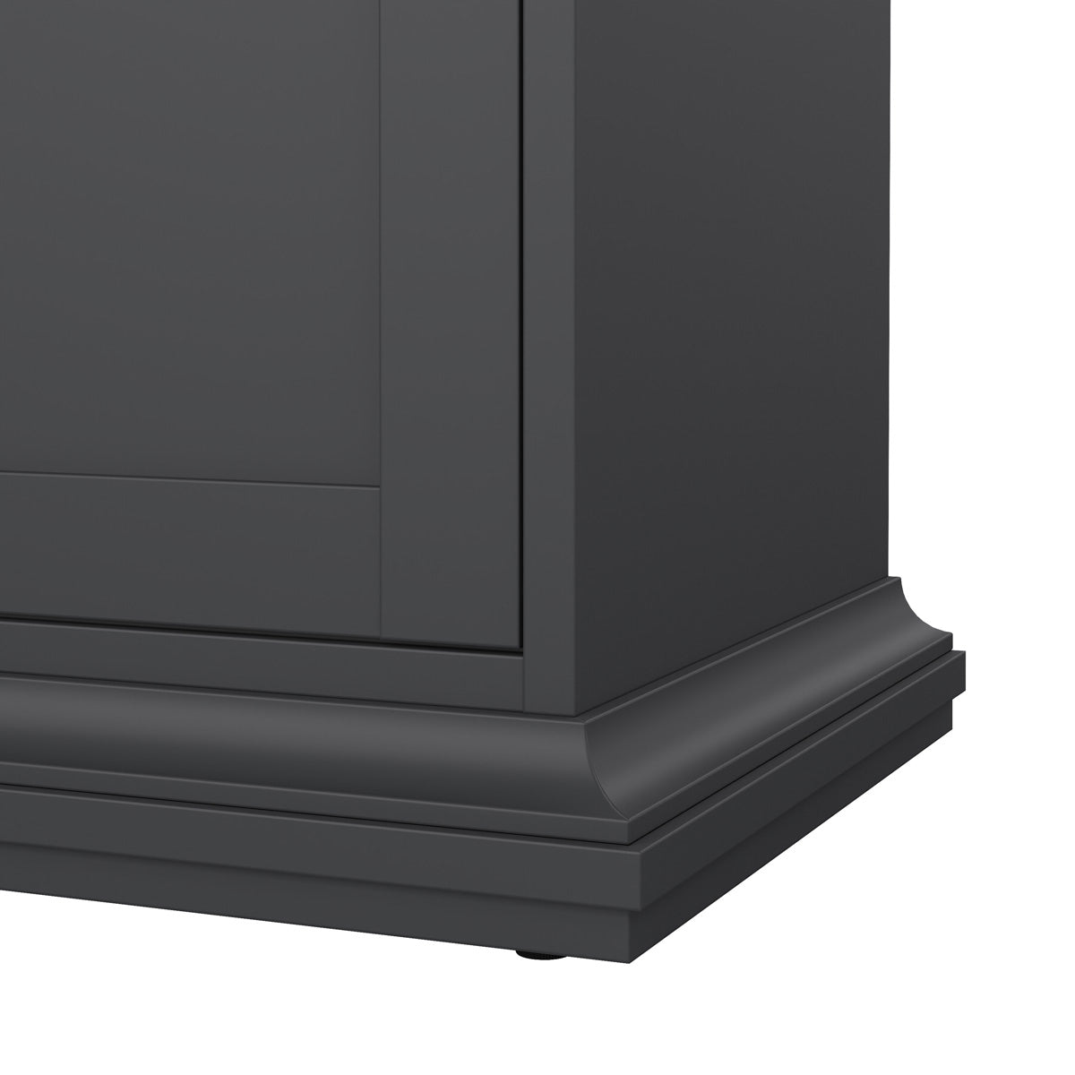 Wooden TV Stand With 2 Doors - Paris