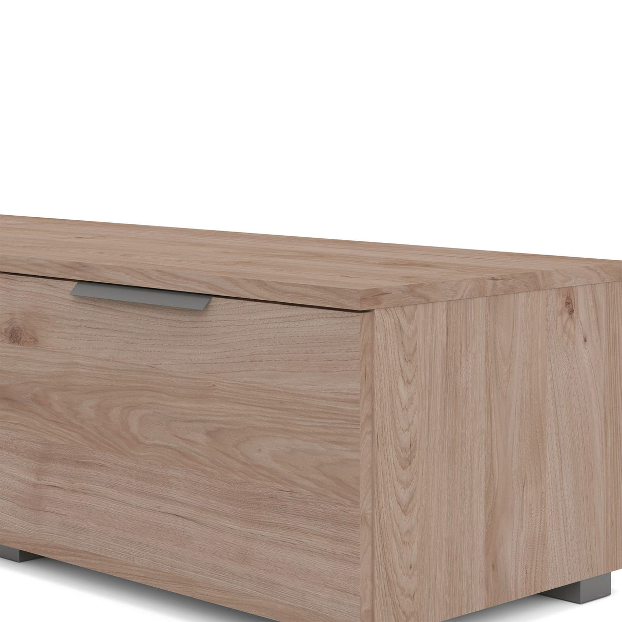 Wooden TV Stand With 2 Drawers And 2 Shelves - Match