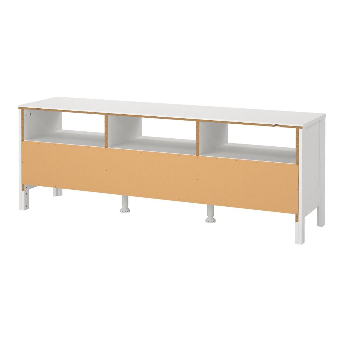 Wooden TV Stand With 3 Drawers - Madrid