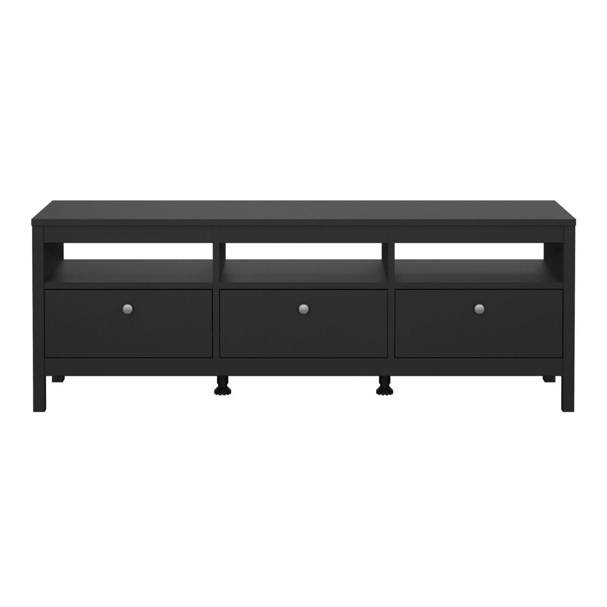 Wooden TV Stand With 3 Drawers - Madrid