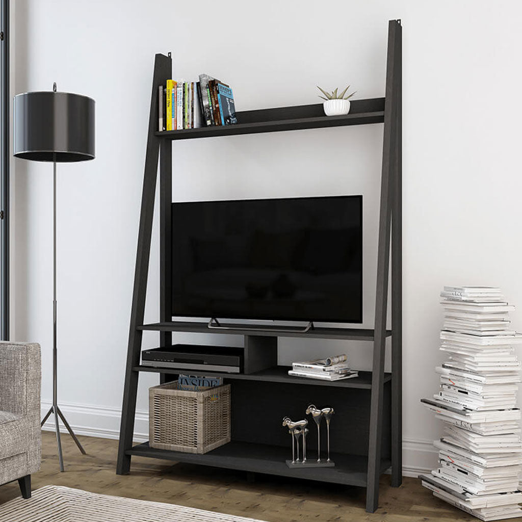 Wooden TV Stand Ladder - Tiva