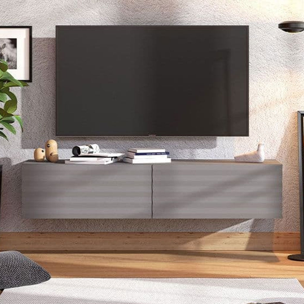 Wooden TV Stand Wall Mounted - Amityville