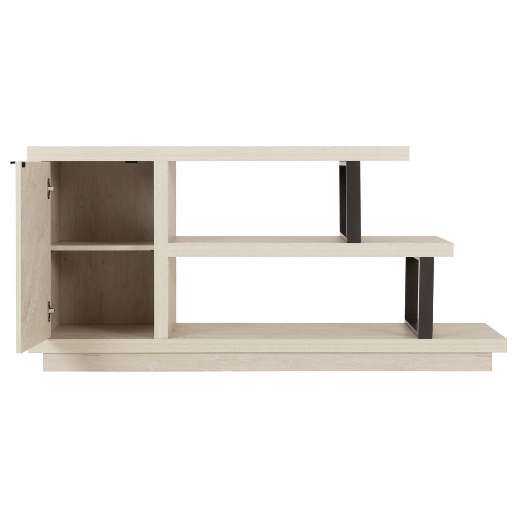Wooden TV Stand With 1 Door - Turin