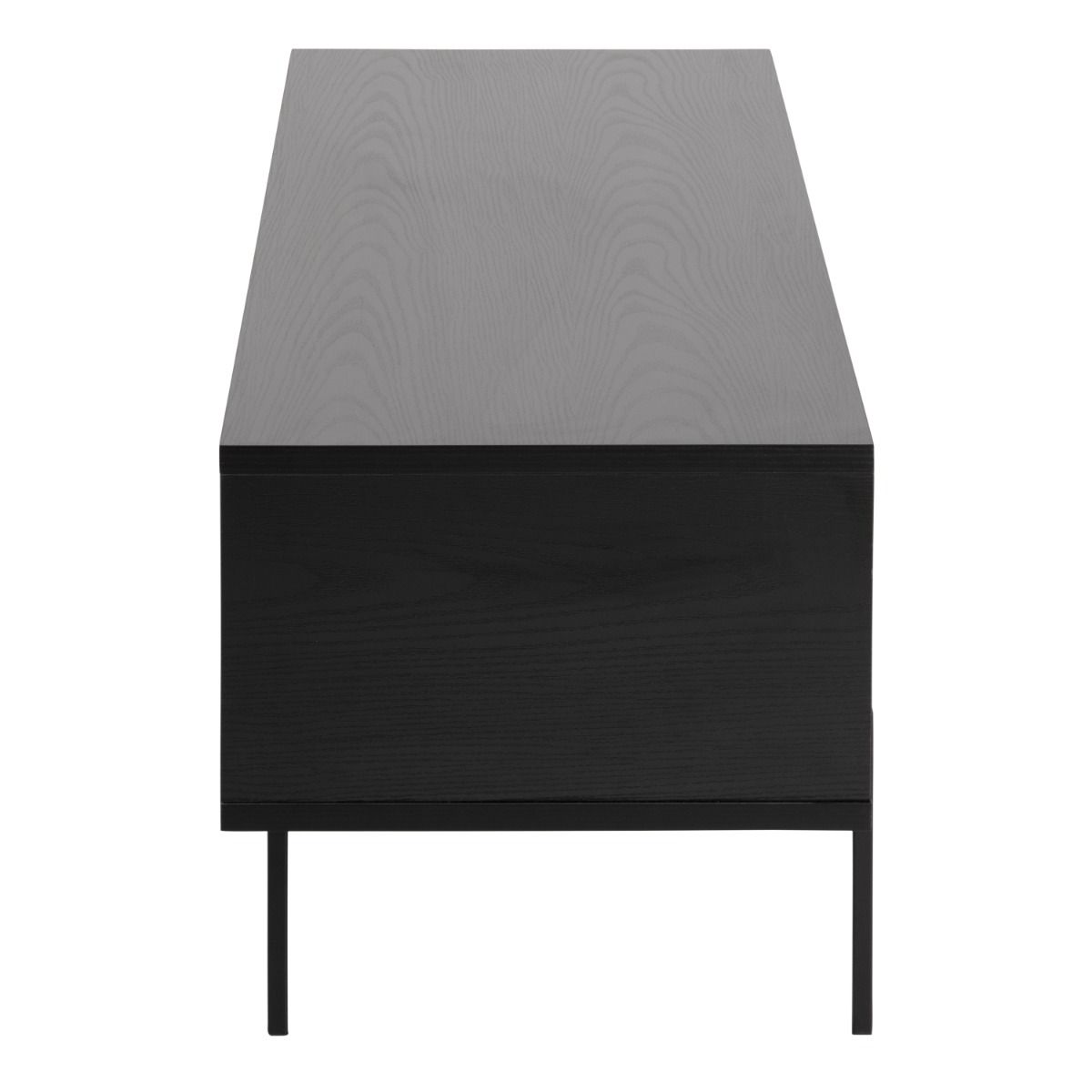 Wooden TV Stand With 1 Mesh Sliding Door - Angus