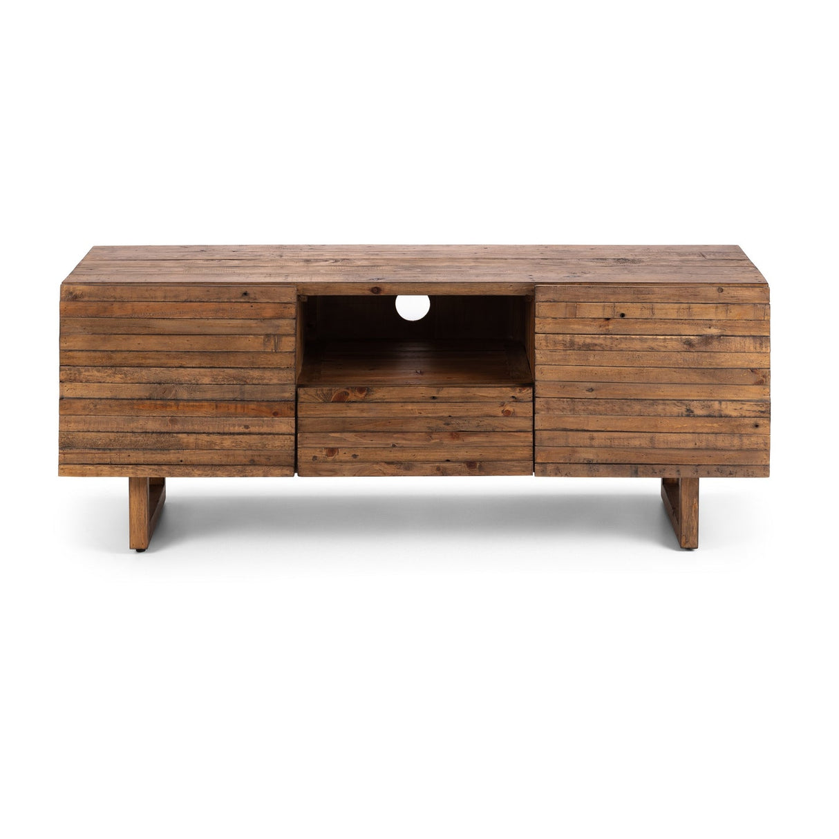 Wooden TV Stand With 2 Doors And 1 Drawer - Woburn