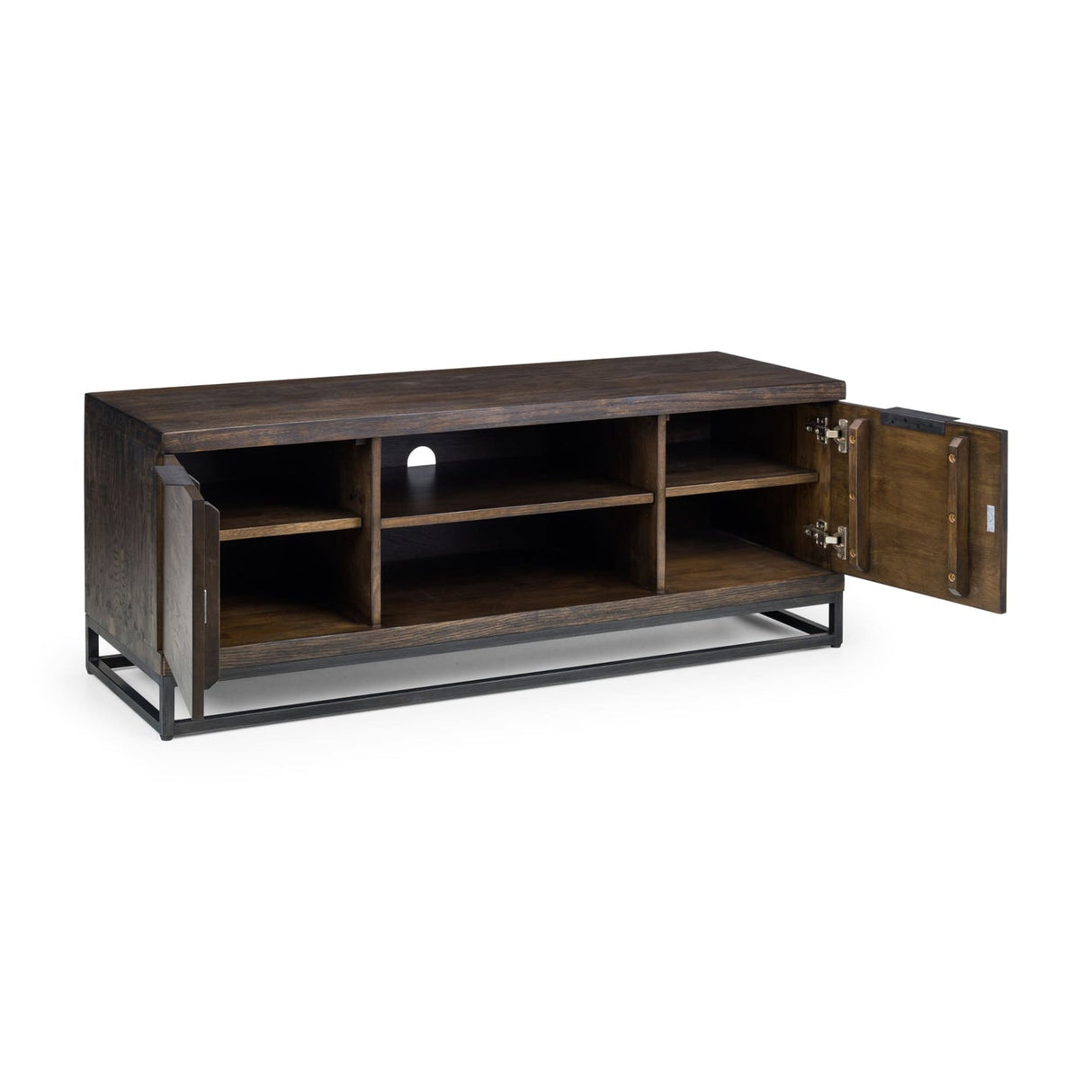 Wooden TV Stand With 2 Doors - Brooklyn