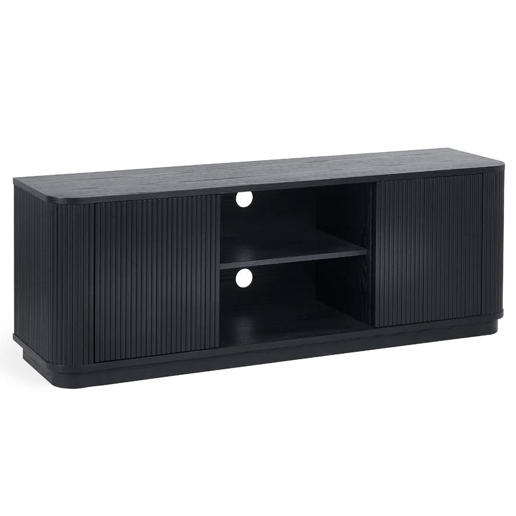 Wooden TV Stand With 2 Doors - Louis