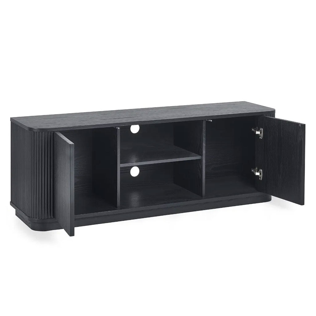 Wooden TV Stand With 2 Doors - Louis