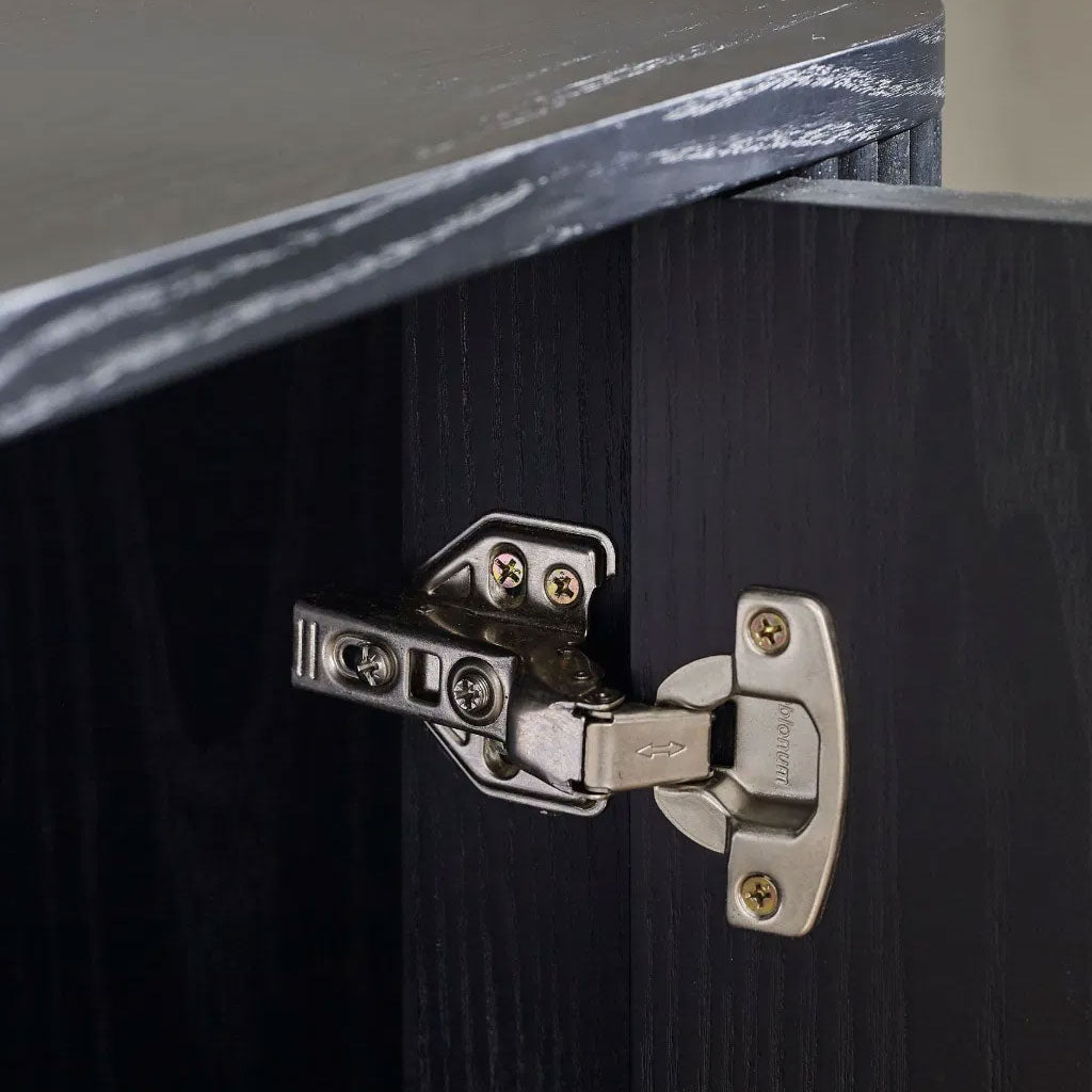 Wooden TV Stand With 2 Doors - Louis