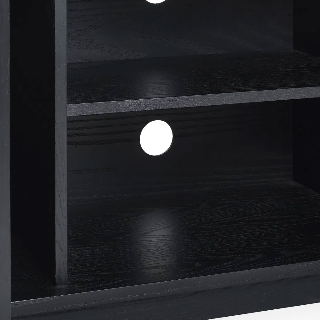 Wooden TV Stand With 2 Doors - Louis