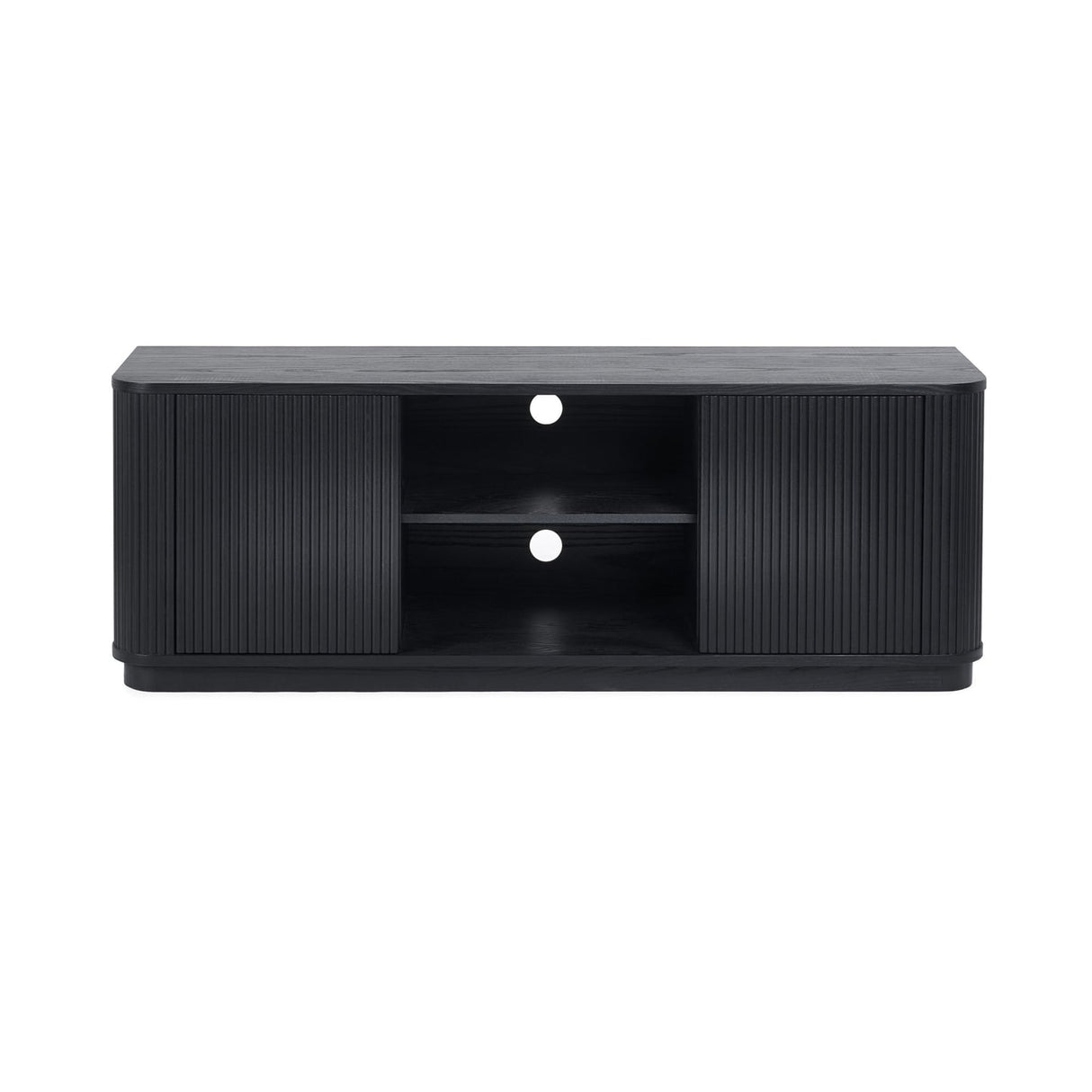Wooden TV Stand With 2 Doors - Louis