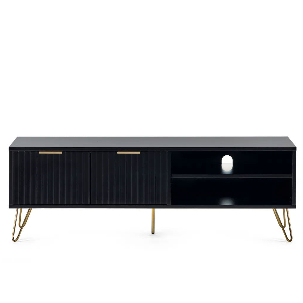 Wooden TV Stand With 2 Doors - Murano