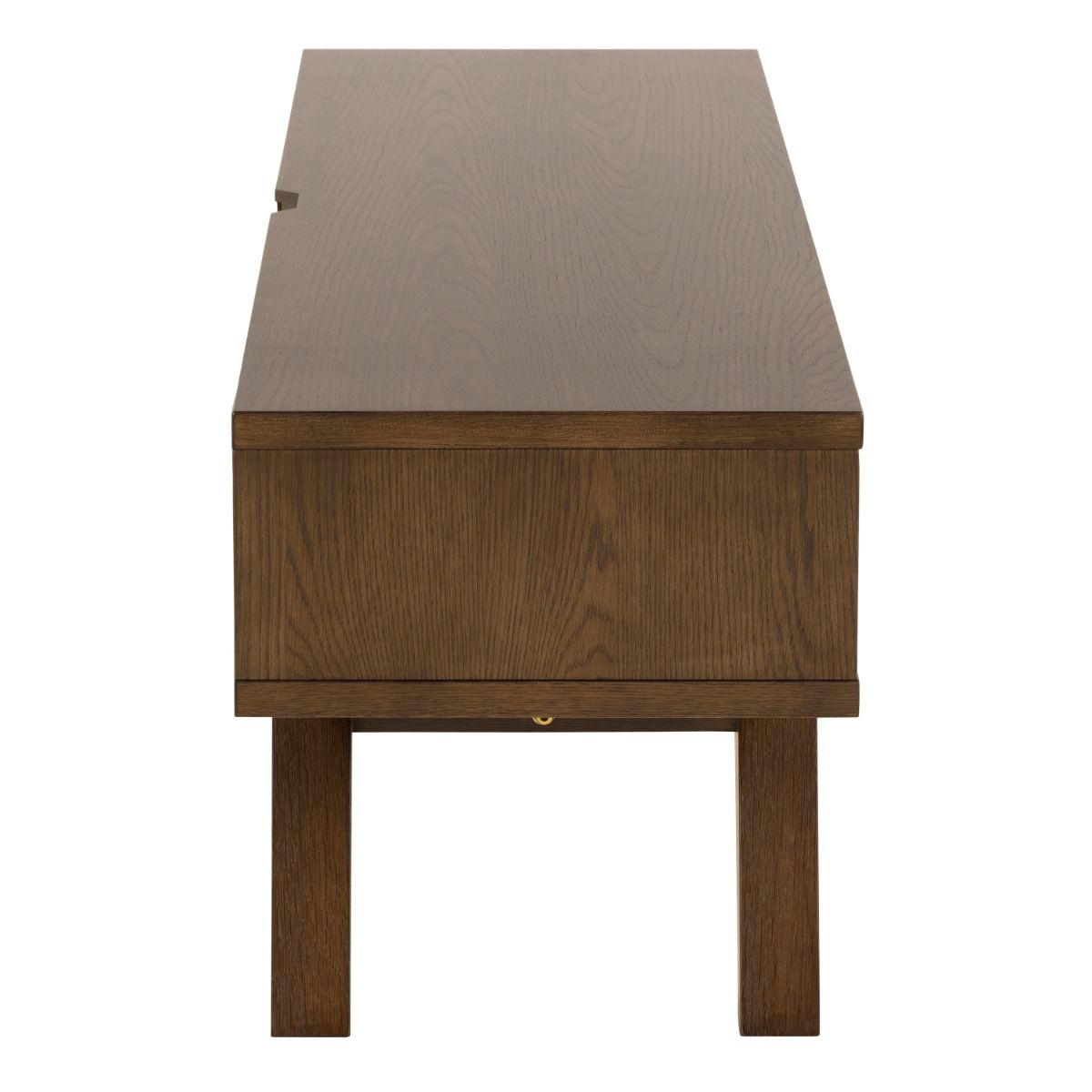 Wooden TV Stand With 2 Drawers - A-Line