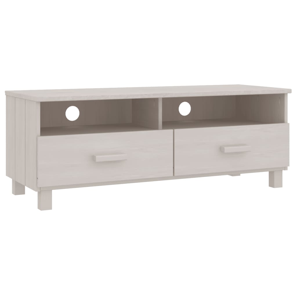 Wooden TV Stand With 2 Drawers - Hamar
