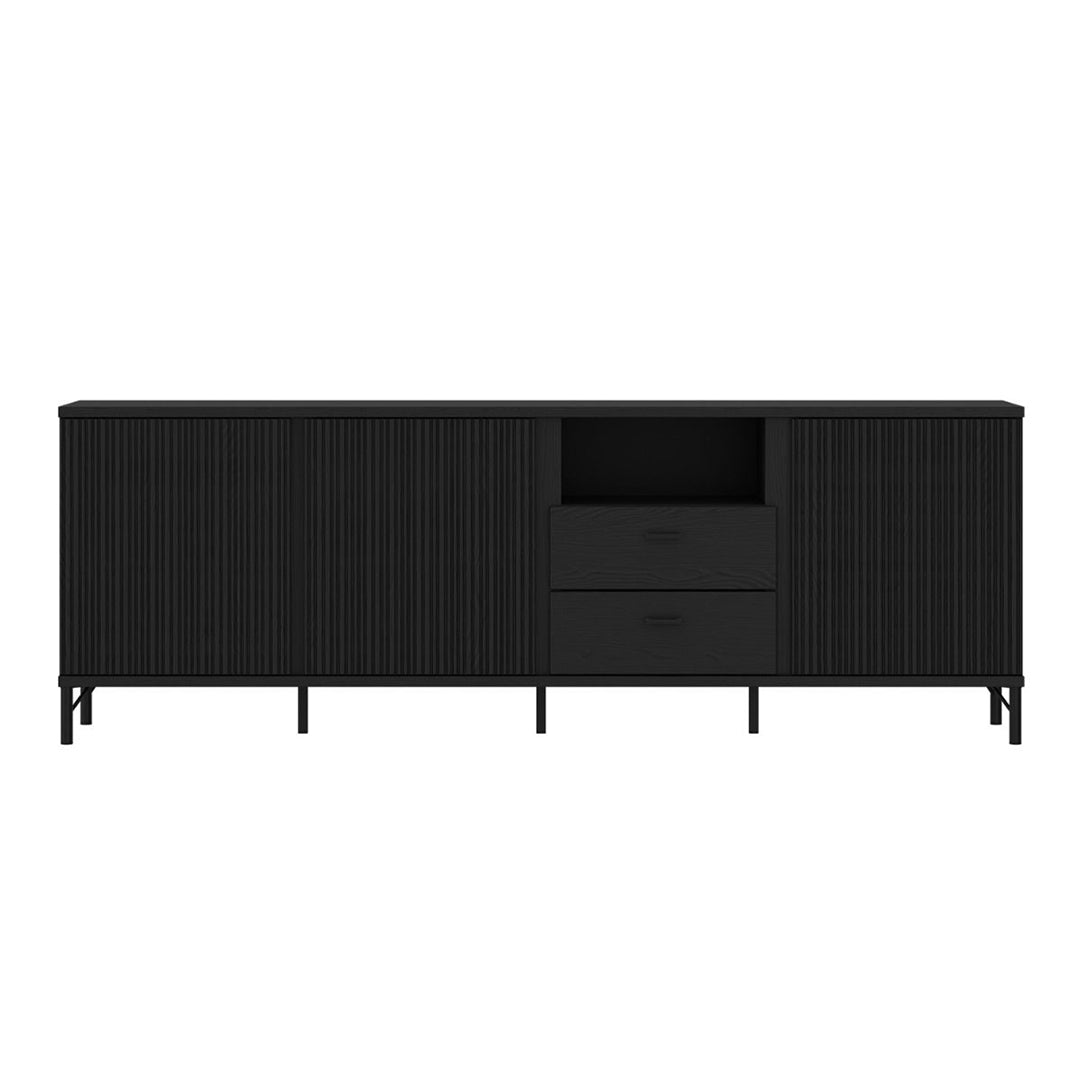 Wooden TV Stand With 3 Doors And 2 Drawers - Lusaka