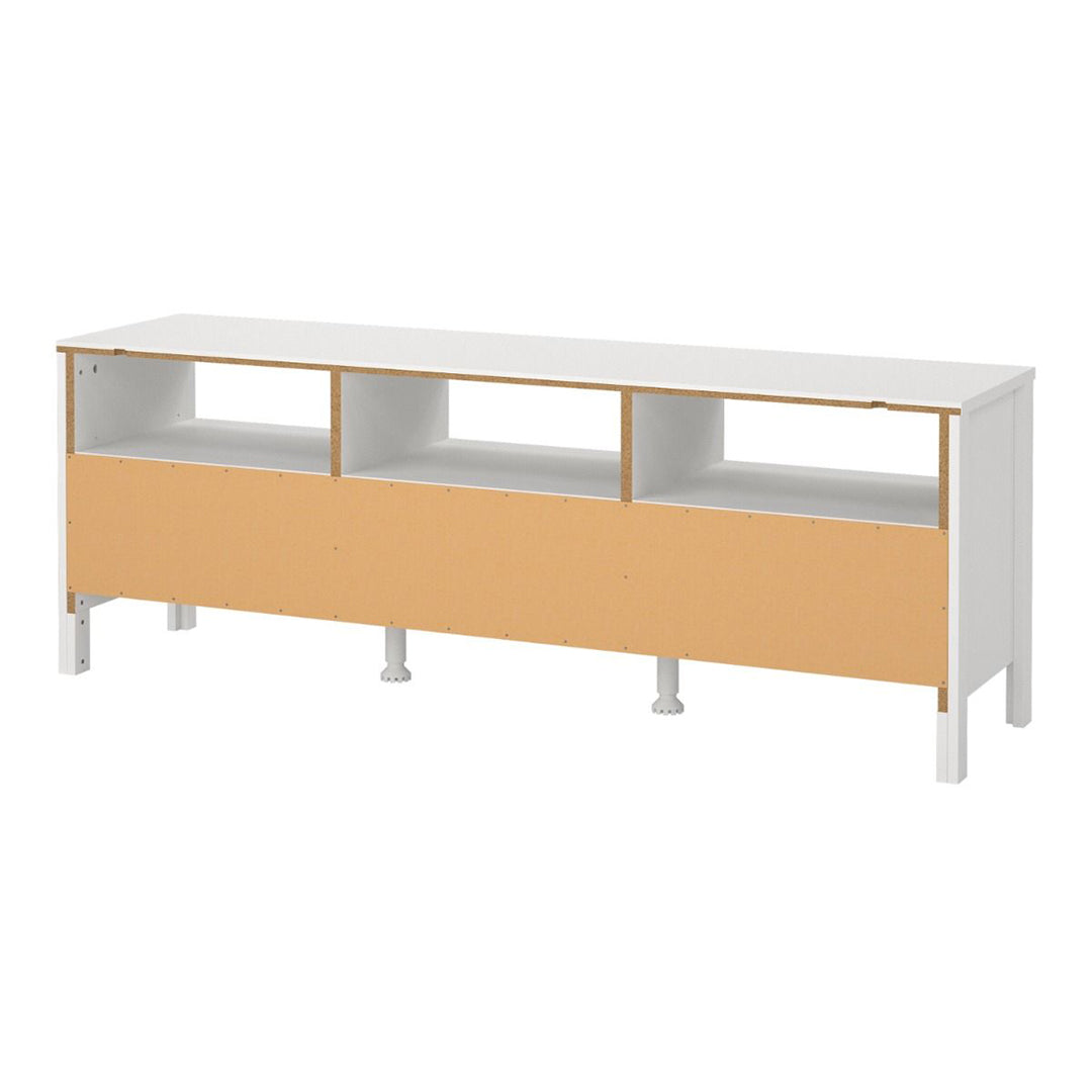 Wooden TV Stand With 3 Drawers - Barcelona