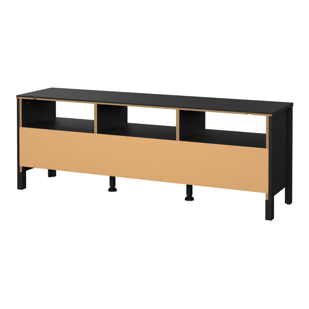 Wooden TV Stand With 3 Drawers - Barcelona